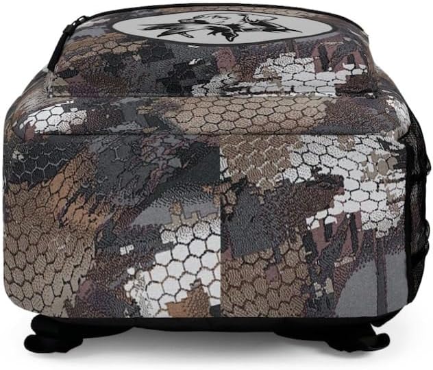 Timber Bird Dog Waterfowl Backpack/Vintage Backpack/Trendy Camo Travel Bag/Duck Dog Backpack