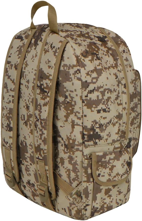 East West U.S.A BC104 Digital Camouflage Military Sports Backpack