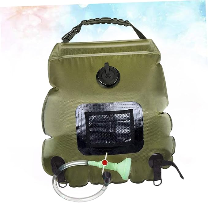 Solar Bag for Outdoor Activities 20l Camping Shower Storage Bag Portable Shower Bucket for Beach Hiking Travel