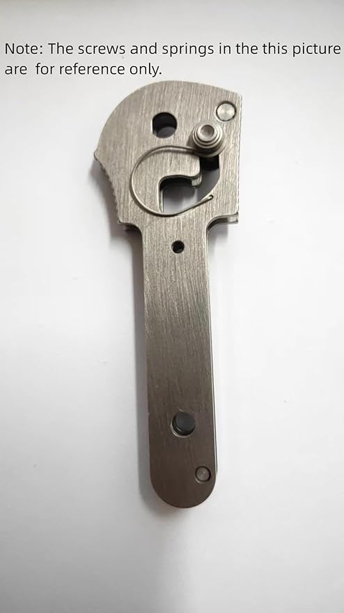 1 Pair Stainless Steel Lining Fits for Benchmade 551 Griptilian Plastic Version CNC Steel Lining