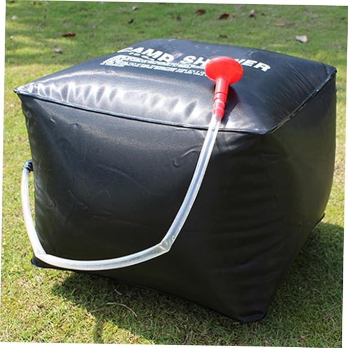 VICASKY Solar Hiking Bag Camping Shower Bag Complete Nozzle Box and Portable Design for Outdoor Bathing