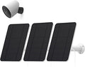 4W Solar Panel Compatible with SimpliSafe Outdoor Camera Includes Secure Wall Mount IP65 Weatherproof13.1ft Power Cable (3)