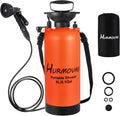 Portable Shower for Camping Beach Surfing &ampTravel 2.1Gallon (8L)10 Spray Modes Pressurized Beach Shower Camping Shower Surf Shower Portable Water Sprayer Nylon Insulated Sleeve Orange