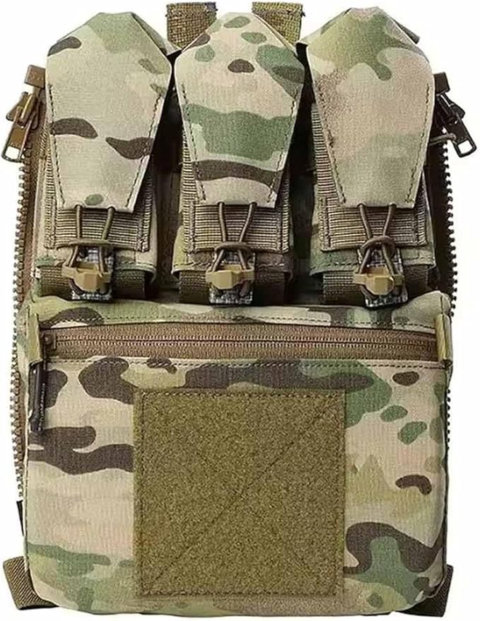Emersongear FRO V5 Vest Back Panel Banger Backpack Zip On Bag Magazine Pouch (MC Black)