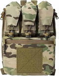 Emersongear FRO V5 Vest Back Panel Banger Backpack Zip On Bag Magazine Pouch (Black)