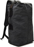 Large Capacity Travel Climbing Bag Tactical Military Duffel Bag Top Load Double Strap Canvas Backpack