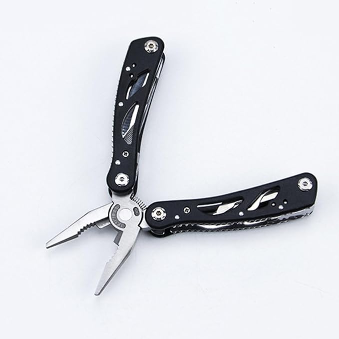 TopHomer Multitool Pliers Portable Folding Survival Tool Bottle Opener Screwdriver Scissors for Outdoor Camping Fishing Survival Hiking