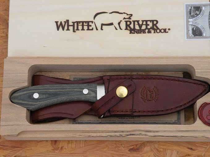 White River Sendero Classic Black &amp Olive Drab Handle