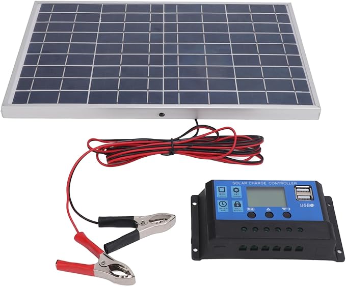 Solar Panel 10W Polycrystalline with Solar Controller for Outdoor Activities