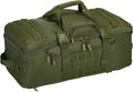 60L 3-in-1 Tactical Backpack MOLLE Duffle Bag with Versatile Carrying Modes Backpack Crossbody Hand-Carry.