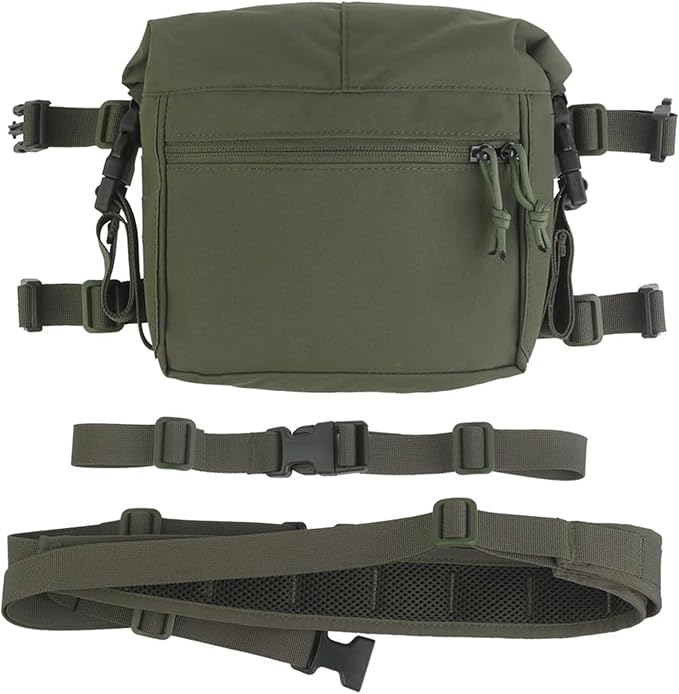 Tactical Expansion Pack Bag - Large Capacity MOLLE Admin Pouch Utility Pouch