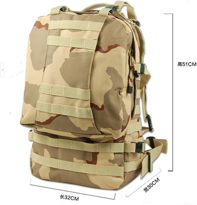 Eysee Military Army hiking backpacks backpack 45L-60L 900D nylon with waterproof and durable multi-purpose travel bag