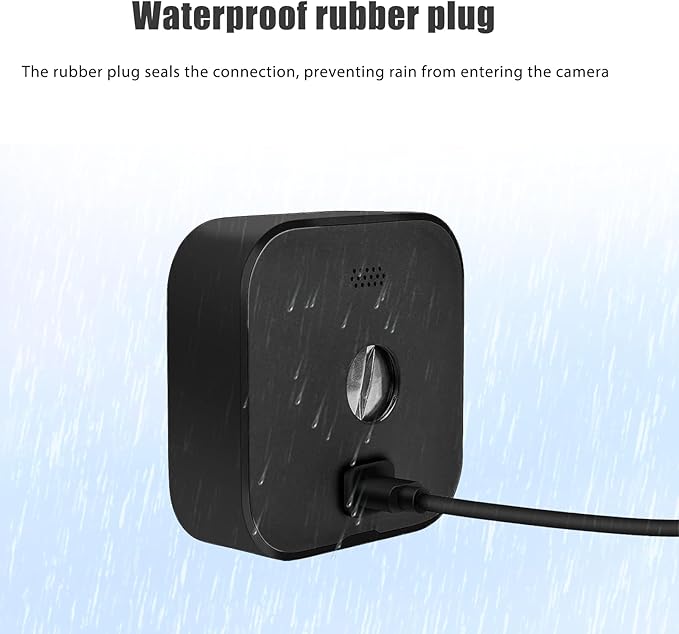 Solar Panel for Blink Camera Solar Panel Compatible with Blink Outdoor (3rd Gen) XT XT2 Camera IP65 Waterproof 13.12ft Cable Wall Mount