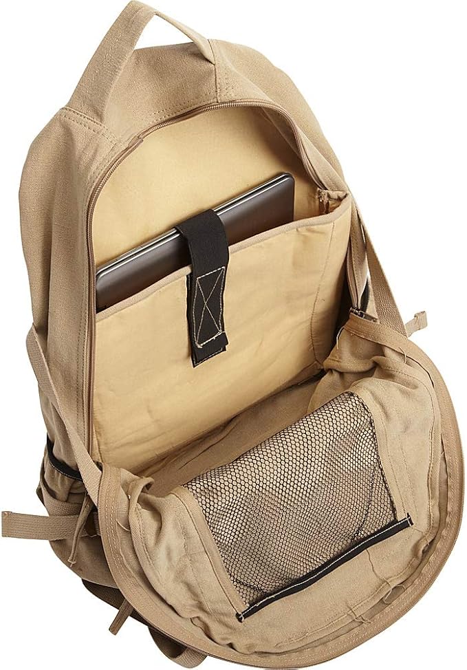Fox Outdoor Products Retro Cantabrian No Leather Trim Excursion Rucksack