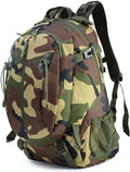 Outdoor Sports Pack Hiking Bag Tactical Rucksack Camo Knapsack Combat Camouflage Tactical 30L Backpack