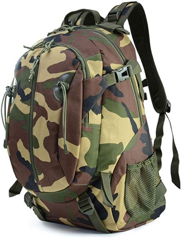 Outdoor Sports Pack Hiking Bag Tactical Rucksack Camo Knapsack Combat Camouflage Tactical 30L Backpack