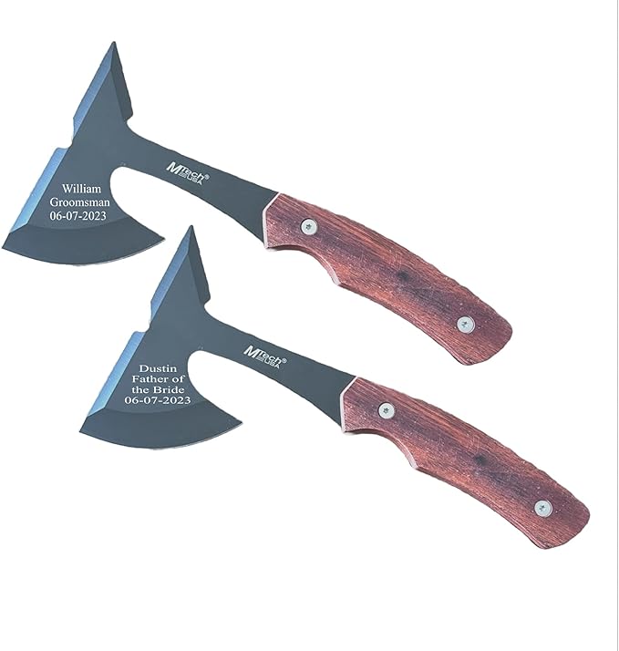 Personalized Hatchet Axe Rescue Axe Hatchet Rosewood Handle