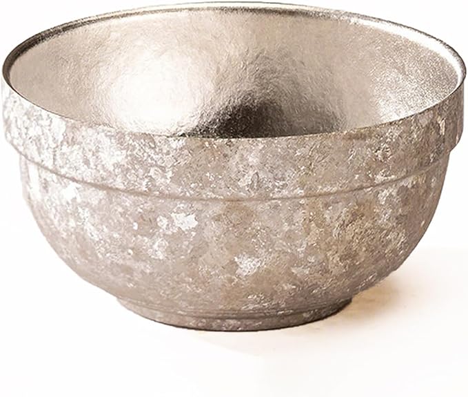 Titanium Camping Bowl Double Wall Insulated Bowl Stackable Lightweight Backpacking Dinnerware Durable Soup Cereal Rice Bowl for Home &amp Outdoor Use No Coating RT085T (Silver)