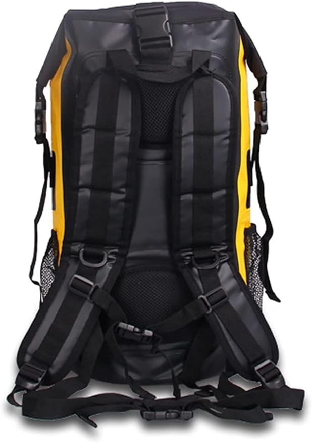 Waterproof Dry Bags Lightweight Floating Back Pack Drybag Outdoors Waterproof Dry Bag for Kayaking Boating Scuba Diving (Color : Yellow)