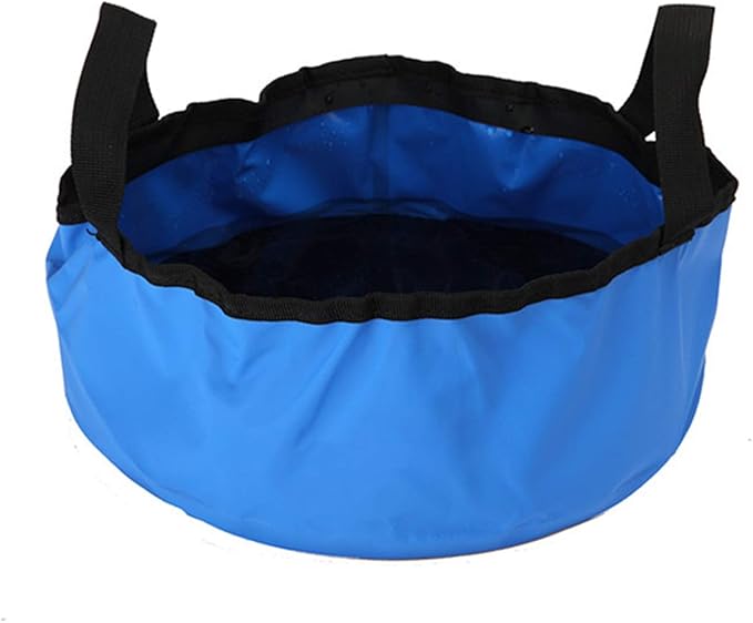 Beach Bag Outdoor Portable Waterproof Bucket Used for Outdoor Cycling Camping Water Sports Storage Bag Outdoor Quick-Drying Bag (Color : Blue Size : 3011cm)