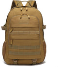 Tactical Backpack for Men Hiking Day Pack 3 Day Assault Pack Molle Military Rucksack Waterproof 35L EDC Bag (Mud Color)