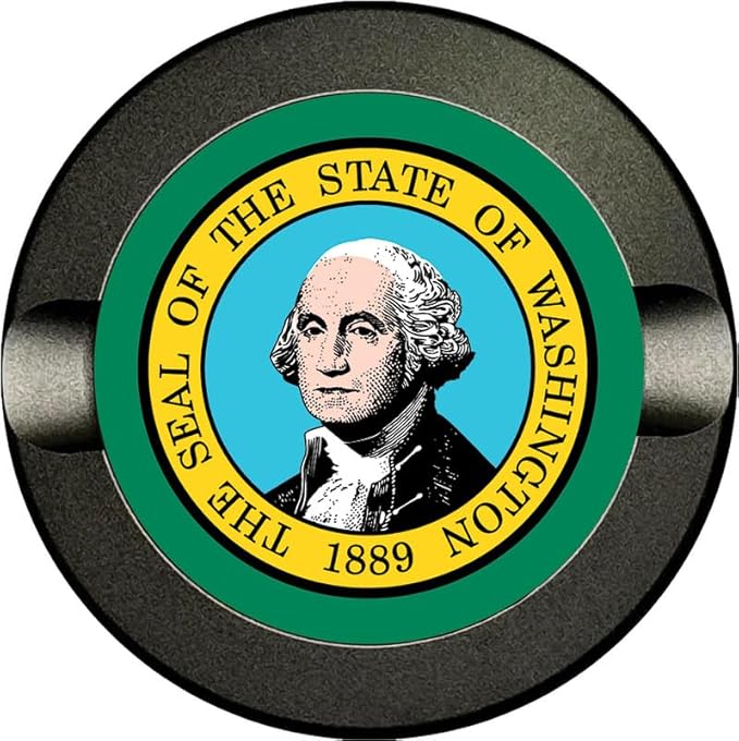 Brotherhood Metal Zyn Container - Metal Zyn Holder - Zyn Metal Can - Metal Container for Zyn Holder - Metal Zyn Can Golf Gifts for Him - Zyn Containers for Golf - Washington State Flag