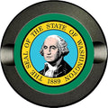 Brotherhood Metal Zyn Container - Metal Zyn Holder - Zyn Metal Can - Metal Container for Zyn Holder - Metal Zyn Can Golf Gifts for Him - Zyn Containers for Golf - Washington State Flag