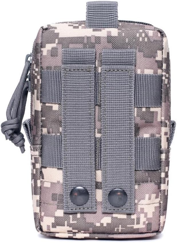 Outdoor Sports Multifunctional Medical Storage Waist Pack Tactical Camouflage Cell Phone Pouch Coin Pouch Molle Accessory Bag