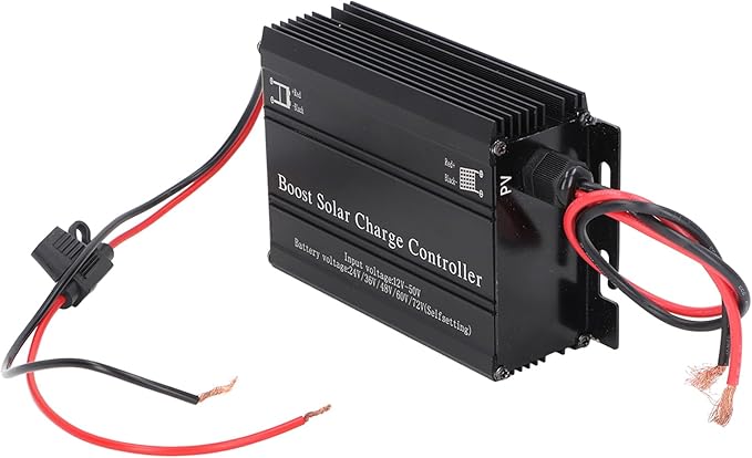 24V 36V 48V 60V 72V Solar Boost Controller MPPT 97% Efficiency Step Up Solar Battery Charging Controller for Vehicle
