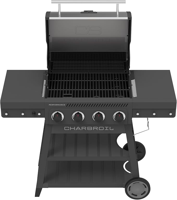 Charbroil Performance Series 4-Burner Gas Grill Cart Gray - 463253825