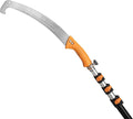 48-144 Telescoping Pole with Tree Pruner Extendable for Tree Trimming // Manual Pole Saws for Tree Trimming // Long Tree Trimmer with Telescopic Extension Pole // The Ultimate Tree Pruning Pole Saw