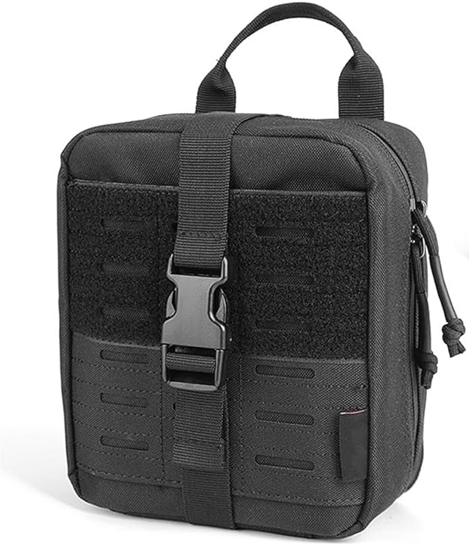 Tactical MOLLE Admin Bag Waterproof Tactical Molle Pouch Breathable Modular Tool Pouches for Sports Hiking Camping Traveling
