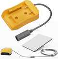 Starlink Mini 18V Battery Adapter with DC Female Socket 1FT Starlink Mini 18-20V Battery Charger Adapter DC5521 Female Extension Power Cable Connector