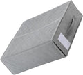 Foldable Bedding Organizer Storage Bin for Blankets and Pillowcases Container Zipper for Bedroom Closet and Dorm Use Lightweight and Portable Design