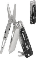 VIPERADE VAK5 Folding Knife with Scissors Pocket Multitool Knife with Belt Clip Prefect for Survival Housework Hunting Camping and Everyday Use (VAK5)