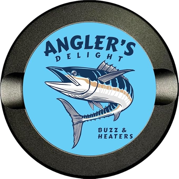 Buzz &amp Heaters Metal Container and Holder for Zyn - Fishing Containers for Anglers