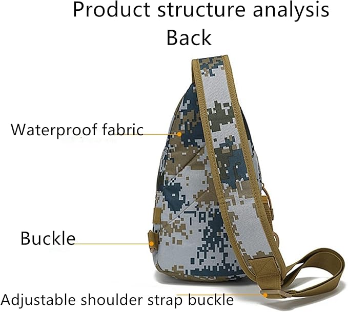 Tactical Shoulder Bag Outdoor Sports Climbing Hiking Trekking Backpack Men Military Hunting Fishing Molle Pack