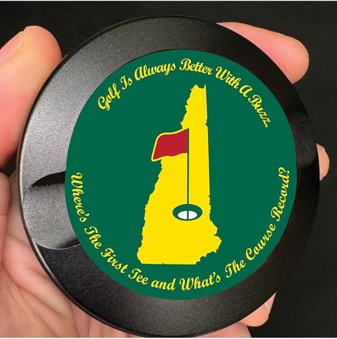Brotherhood Metal Zyn Container - Metal Zyn Holder - Zyn Metal Can - Metal Container for Zyn Holder - Metal Zyn Can Golf Gifts for Him - Zyn Containers for Golf - New Hampshire