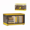 Plastic Storage Box with Lid Clear Storage Box with Lid and Wheels 1/2/3 Packs Stackable Storage Boxes Nestable Container for Bedroom Living Room Office