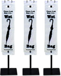 Tatco 57010 Wet Umbrella Bag 7w x 31h Clear 1000/Box (Pack of 4)