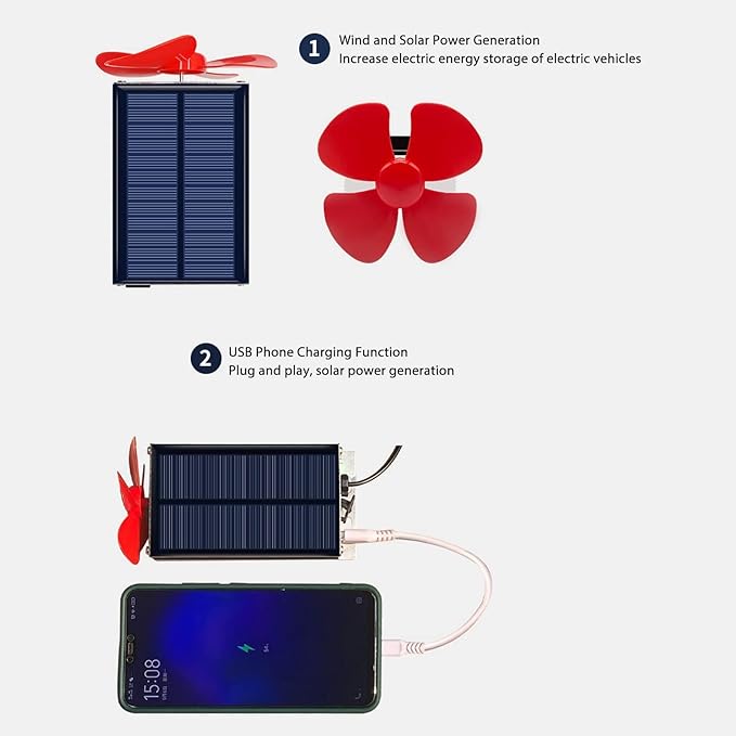 Solar Generator Extender Wind Power System for Car Battery Booster Outdoor DC Panels 12V-125V