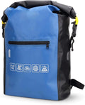 Waterproof Dry Bag for Women Men Roll Top Lightweight Dry Storage Bag Backpack with Exterior Zippered Pocket for Travel