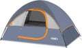 Camping Tent 2-4 Person Waterproof Windproof Tent with Rainfly Easy Set up-Portable Dome Tents for Camping…