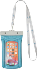 geckobrands Float Phone Dry Bag - Waterproof &amp Floating Phone Pouch – Fits Most iPhone and Samsung Galaxy Models