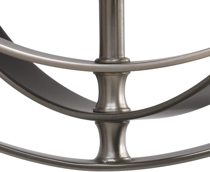 Progress Lighting 4-Light Foyer Pendant Equinox Collection Indoor P3827-126 Burnished Silver