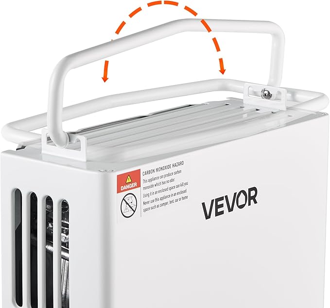 VEVOR Portable Propane Water Heater 5L Tankless Outdoor Water Heater 34000 BTU 1.32 GPM Instant Hot Water with Accessory Set + Regulator +Water Pump for RV Camping Trips Cabins Barns