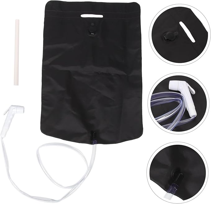 1set Portable Camping Shower Pouch Travel Shower Bag for Outdoor Use Compact and Convenient Camping Equipment Anywhere