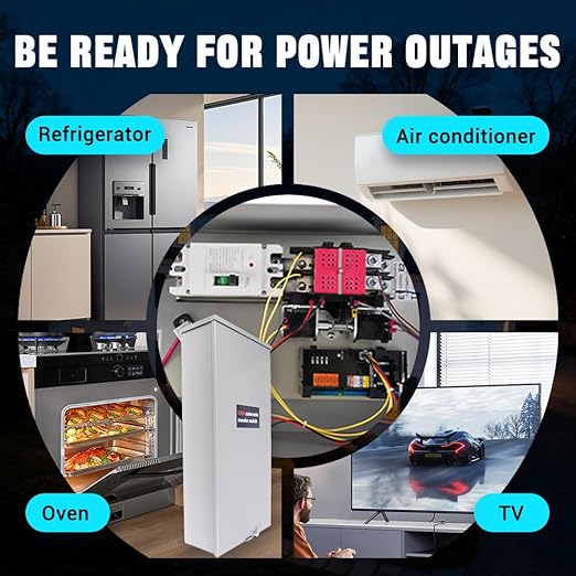 200 Amp Single Phase Generator Automatic Transfer Switch w/Power Management Replacement for Generac RXSW200A3 Service Entrance Rated Transfer Switch NEMA 3R Aluminum Enclosure
