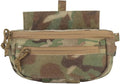 Dual Purpose Airsoft Drop Pouch Tactical Plate Hanger Fanny Bag Abdominal Dangler Hunting Vest(CP)