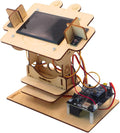 SolarX V2: Sun-Tracking Solar Panel DIY Kit with Arduino Nano Solar Sun Tracker Sytem with Electronic Components Educational Sun Tracker Kit Solar Coding Kit